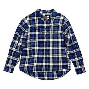 ORVIS Vintage Y2K Plaid Outdoor Spring Winter Fall Mens Shirt Jacket Shacket L